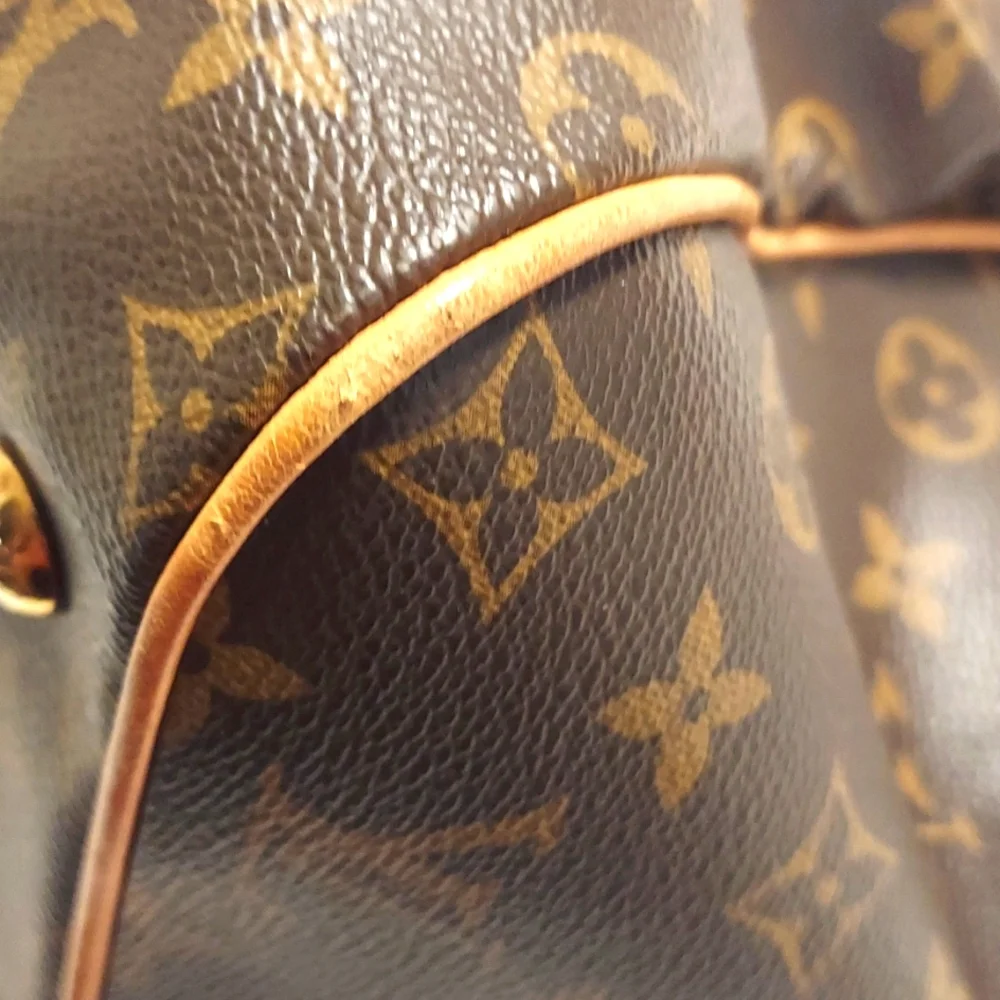 Louis Vuitton Tivoli GM Monogram Coated Canvas Bag VGC! COA Dust Bag